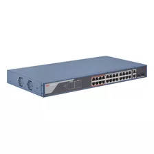 Switch Hikvision Poe 24p 10/100 Mbps , 2 P 10/100/1000, 2spf