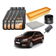 Kit Troca De Filtros Renault Logan 1.0 16v 2016