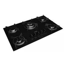 Cooktop 5 Bocas E Tripla Chama Dako Supreme Preto - Bivolt