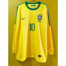 Seleção Brasileira 2000 Nike Nº10 Ronaldinho G Md Jogad Orig