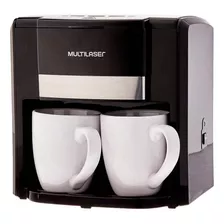 Cafeteira Elétrica Multilaser Be009 Com 2 Xícaras Preta 127v