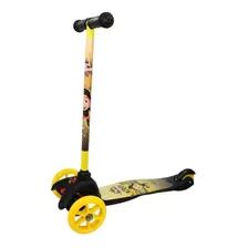 Patinete Unitoys Kit Aventura Amarelo Para Crianças