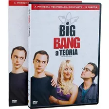 Dvd Big Bang Theory - 1ª Temporada (3 Dvds) - Comédia