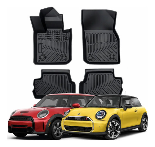 Cubre Pisos Calce Perfecto Mini Cooper 2 Puertas - 3 Piezas