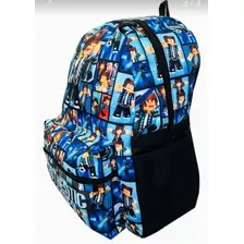 Mochila Infantil Authentic Games Bolsa Escolar Costas 