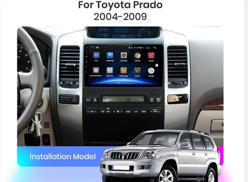 Radio Toyota Prado 120 2giga Ips 9puLG Carplay Android Auto Foto 7