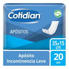 Apósito Cotidian Normal Incontinencia Leve 20 Un