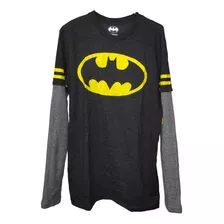 Camiseta Manga Larga Batman 