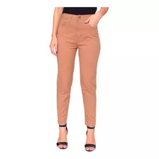 Calça Jeans Feminina Skinny Cintura Alta Lycra Varias Cores