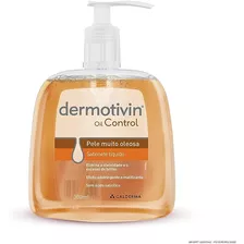 Sabonete Líquido Oil Control Pele Muito Oleosa Com 300ml Dermotivin