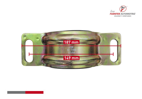 Soporte Balero Central Toyota Tundra V6 4.0 2010 2011 2012 Foto 4