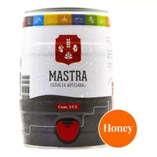 Barril De Cerveza Mastra Artesanal, Mini Chopp, 5 Litros, 5% Alcohol - Estilo Honey