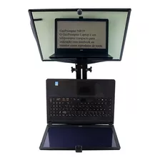 Teleprompter Até 19 Pol Notebook/monitores + Sup Smartphone