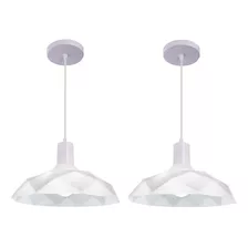 2 Luminárias Lustre Pendente P/cozinha Mesa Jantar Corredor