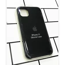 Funda Silicona iPhone 11 Pro Original Roja Negra Transparent