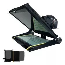 Teleprompter Ate 10,5pol Com Suporte Para Smartphone