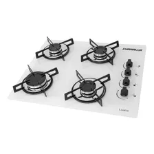 Fogão Cooktop Gás Chamalux Ultra Chama 4 Bocas Branco Bivolt 127v/220v