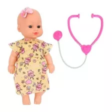 Boneca Infantil Dodói - Acompanha Acessórios Bebe Brinquedo