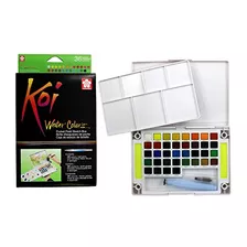 Sakura Pocket Set Koi Watercolor Kit, 36 Colores