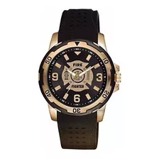 Aqua Force Bombero Rose Reloj De Oro Con 40 mm Face