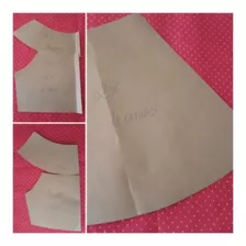 Moldes De Vestido Infantil Modelagem Em Papel Kraft Roupas