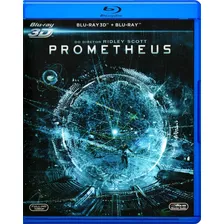 Bd - Prometheus ( Duplo Blu Ray E Blu Ray 3d ) Ridley Scott