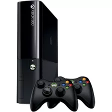 Microsoft Xbox 360 Cor Preto 4 Controles Original Sem Fio