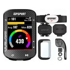 Kit Completo Gps Igpsport Bsc300 + Cinta Cardiaca + Sensores