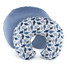The Peanutshell Nursing Pillow Cover Set For Baby Boys Or G.
