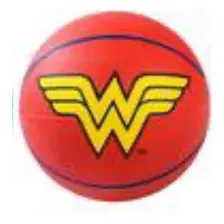 Balón Basketball Logo Mujer Maravilla Baloncesto Basquetbol
