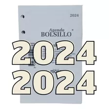 Repuesto Agenda Morgan Bolsillo 2023 Diario Solo Días 8x12,5