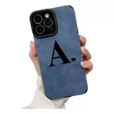 Case Para iPhone 12 Pro Con Estampado De Letra Anticaída