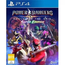 Power Rangers Battle For The Grid Super Edition Ps4 Físico 