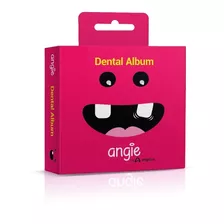 Porta Dente De Leite / Dental Album Premium Angie - Rosa Dental Friend
