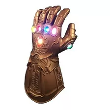 Luva Thanos Manopla Infinito Com Leds Ilumina Fantasia