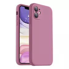 Funda Silicona Líquida Compatible Con iPhone 11