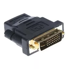 Adaptador Convertidor De Dvi-i 24+5 Macho A Hdmi Hembra 