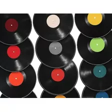 10 Discos De Vinil Para Decoração Ou Artesanato Sem A Capa