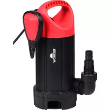 Bomba Submersa 1/2hp Água Suja Drenagem Poço Worker 127v