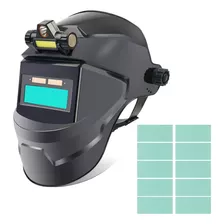 Casco De Soldadura Oscurecimiento Automático Con Luz Led