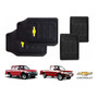 Tapetes 4pz Charola 3d Logo Chevrolet Luv 1997 A 2005