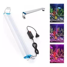 Luminária De Led P/aquarios De 30-40 Cm 8w, 22 Leds Aaatop