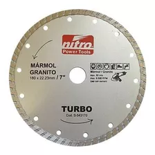 Disco Diamantado 7 Corte Turbo Marmol-granito Nitro S-543170