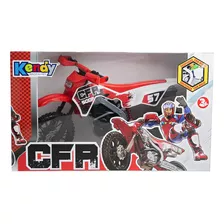 Brinquedo Moto Cross Trilha Com Suspensão Kendy Diversão