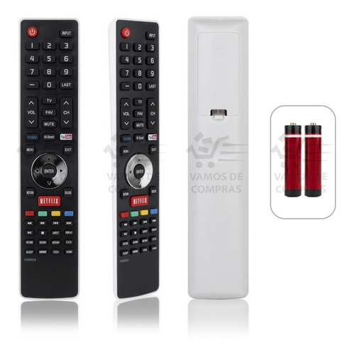 Control Remoto Compatible Con Hisense En-33925a Lcd Netflix