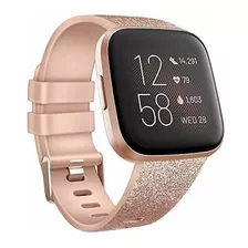 Malla Para Fitbit Versa - Glistening Rose Gold - Large