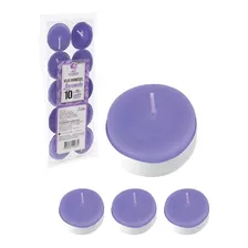 Velas Aromáticas Lavanda Rechaud 10 Unidades Recho