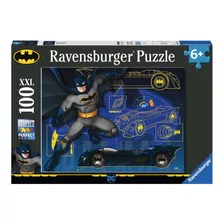 Batman Batimovil Rompecabezas P/niños 100p Xxl Ravensburger