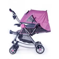 Coche Cuna De Paseo Funcion Mecedora Para Bebe,reversible