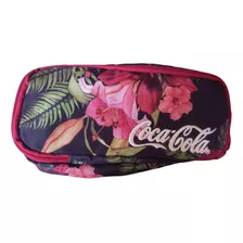 Estojo Duplo Coca-cola Floral